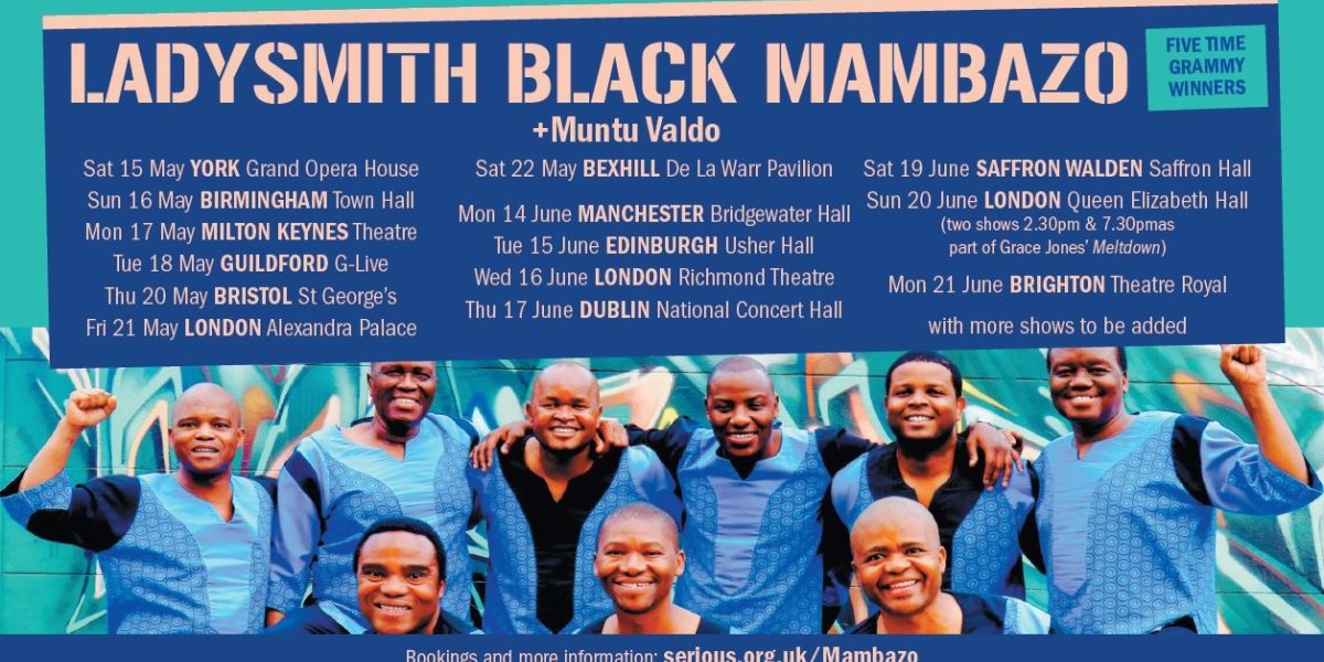 ladysmith black mambazo tour schedule